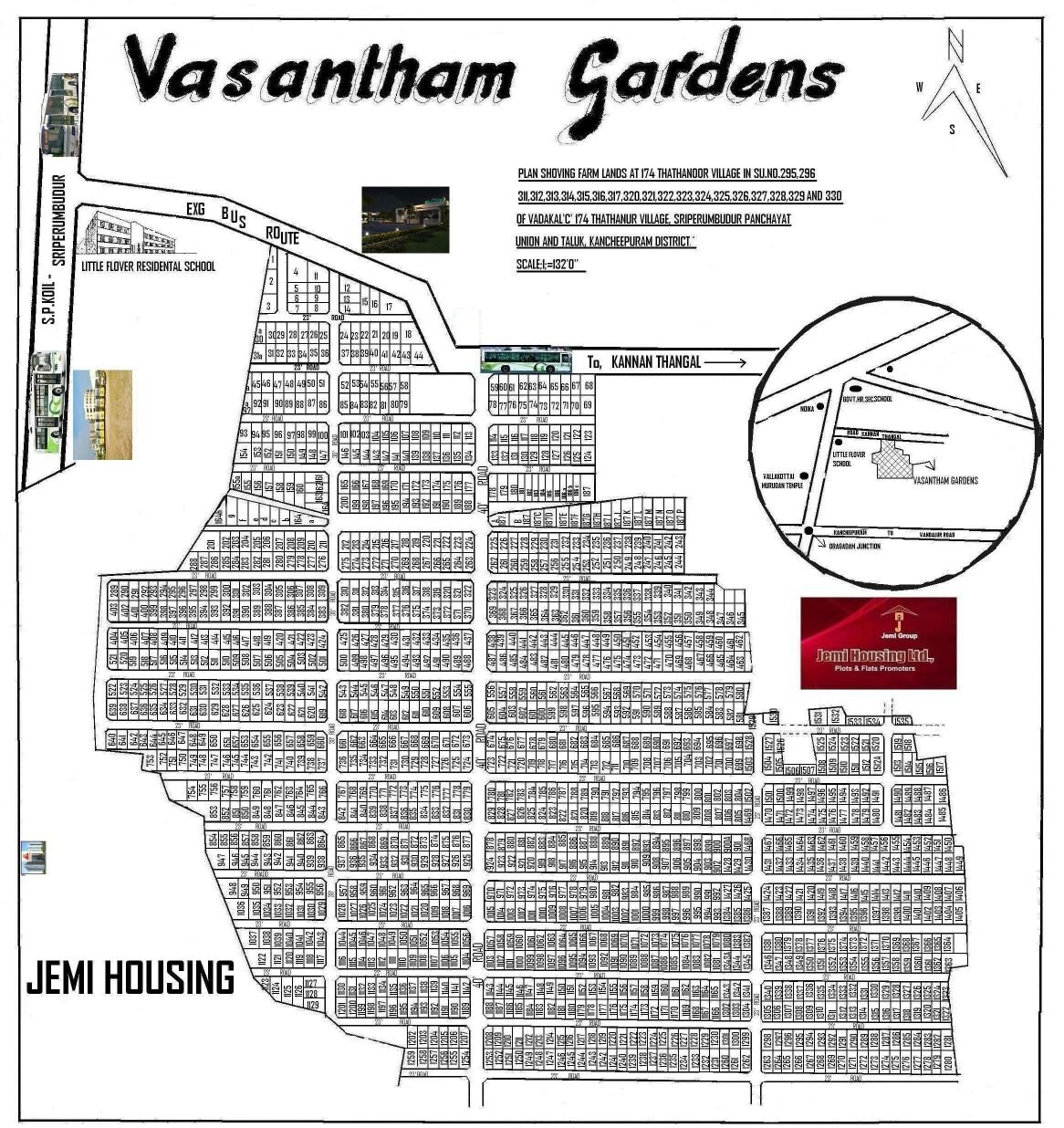 Jemi VSP Nagar layout Erayamangalam